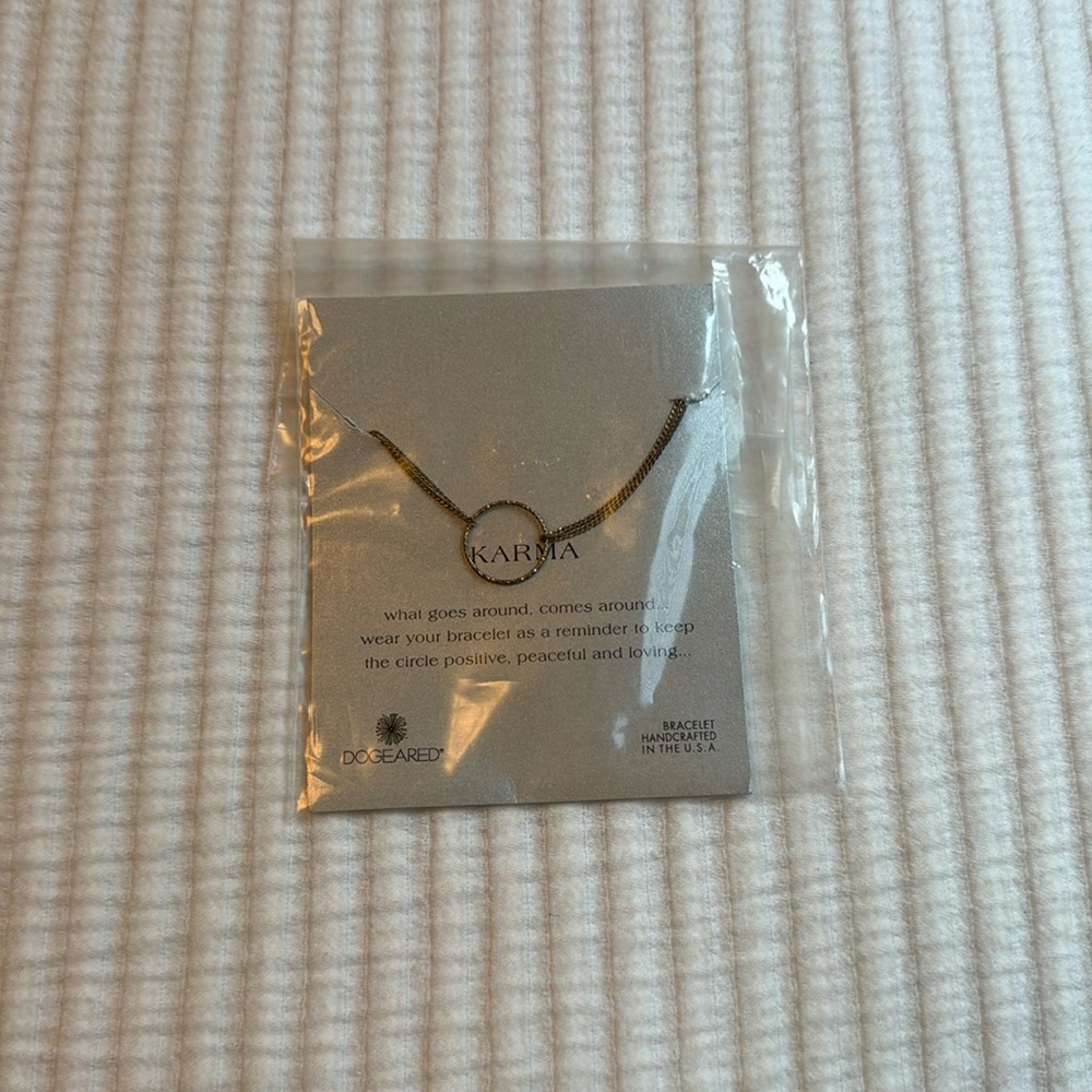 Dogeared Karma Bracelet
